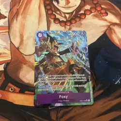 Foxy EB04-036 SR ALT ART The Azure Seas Seven One Piece CCG ENGLISH OP14 - Image 1