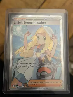 Pokemon TCG Mega Evolution Lillies Determination Trainer Card 169/132 Full Art - Image 1