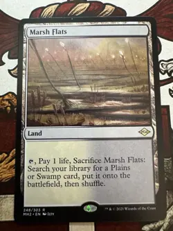 1x Marsh Flats Zendikar Regular MTG Card Magic The Gathering 219 - Image 1