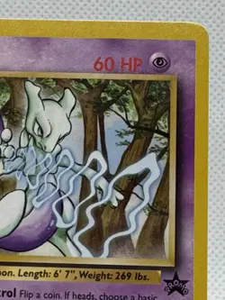 Pokemon Card Mewtwo Black Star Promo 12 Near Mint 12 - Image 3