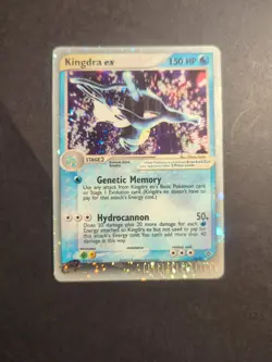 Pokemon 2003 EX Dragon Kingdra EX #92/97 LP Card - Image 1