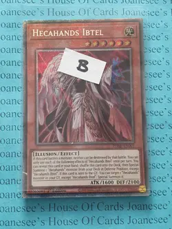 PHRE-EN001 Hecahands Ibtel Starlight Rare Yu-Gi-Oh Card 1st Edition New b NMint - Image 4