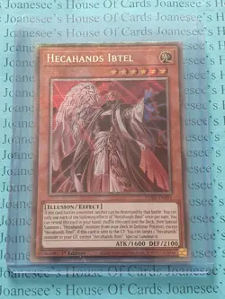 PHRE-EN001 Hecahands Ibtel Starlight Rare Yu-Gi-Oh Card 1st Edition New b NMint - Image 5