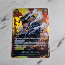OP10-118 Monkey.D.Luffy SEC Alt Art One Piece TCG English Card - MINT - Image 1