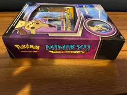 Pokemon Mimikyu Pin Collection Box Sealed Sun & Moon Booster Packs Promo Card - Image 2