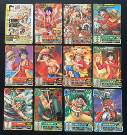 One Piece LUFFY NAMI ZORO HANCOCK Treasure World Date Carddass Lot of 72 Card - Image 3