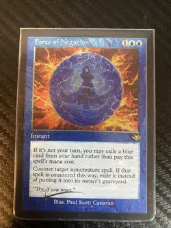 Force of Negation (Retro Frame) (Foil Etched) Modern Horizons Foil - Image 1