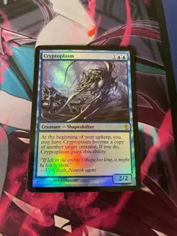 MTG - CRYPTOPLASM - RARE - FOIL - MIRRODIN BESIEGED - LP - Image 1