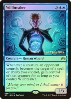 1 x Willbreaker - Foil - Prerelease Promo - Magic Origins - Light Play - MTG - Image 1