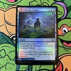 MTG / Sink Into Stupor - FOIL / Nm & Never Played - Image 1