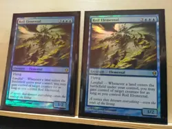1x FOIL Roil Elemental - NM - Zendikar - MTG Magic near mint rare - Image 1