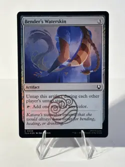 MTG Avatar: The Last Airbender Bender's Waterskin Foil 0255 NM - Image 1