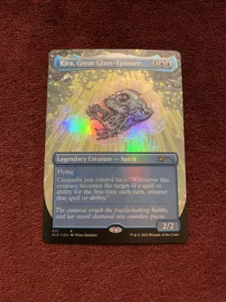 Kira, Great Glass-Spinner (Borderless) Secret Lair Drop Foil, MTG NM Condition - Image 1