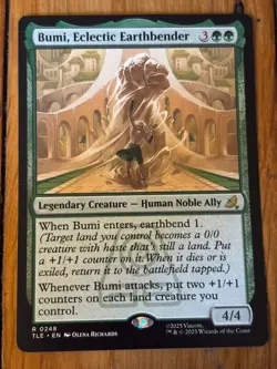 Bumi, Eclectic Earthbender - The Last Airbender - MTG - 0248 - Image 1