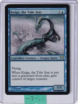 Keiga, the Tide Star *FOIL* Champions of Kamigawa * MTG Magic the Gathering - Image 1