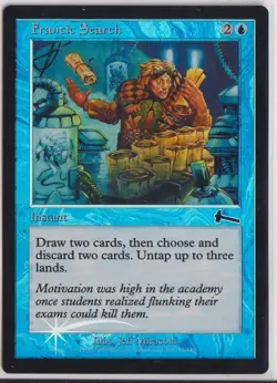 MTG Frantic Search Urza's Legacy Foil - Image 1