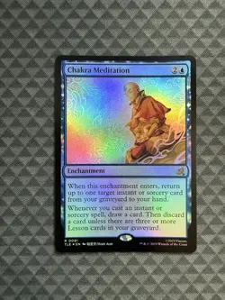 MTG Chakra Meditation #0091 Foil Rare Avatar: The Last Airbender: E-L (TLE) - Image 1