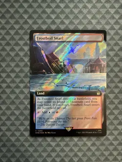 MTG Frostboil Snarl #1089 Surge Foil Extended Art Rare UB: Doctor Who (WHO) - Image 1