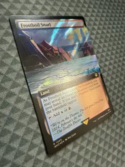 MTG Frostboil Snarl #1089 Surge Foil Extended Art Rare UB: Doctor Who (WHO) - Image 2