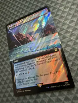 MTG Frostboil Snarl #1089 Surge Foil Extended Art Rare UB: Doctor Who (WHO) - Image 3