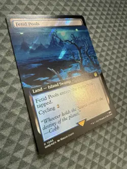 MTG Fetid Pools #1085 Surge Foil Extended Art Rare UB: Doctor Who (WHO) - Image 2