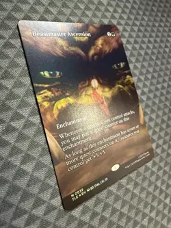 MTG Beastmaster Ascension #0039 Foil Borderless Mythic Avatar: TLA: E-L (TLE) - Image 2