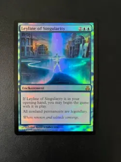 MTG- Leyline of Singularity x1 - Guildpact FOIL - Image 1