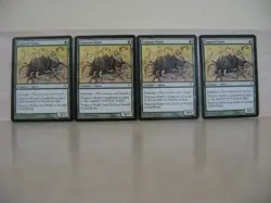 MTG --- Betrayers of Kamigawa --- TRAPROOT KAMI x4 --- LP - Image 1