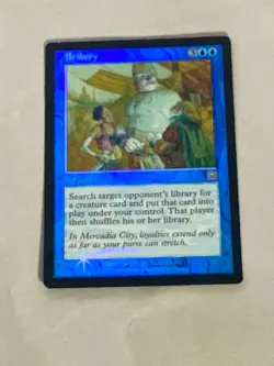 MTG FOIL Bribery Mercadian Masques Magic the Gathering - Image 1