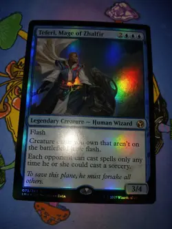 MTG Foil 1x Teferi, Mage of zhalfir - english - rare NM - Image 3