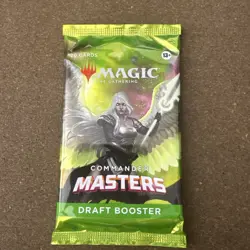 Magic: The Gathering Commander Masters Draft Booster Pack - Image 1