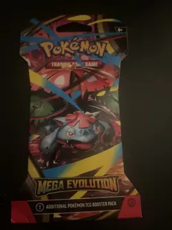 (VERY HEAVY) 32.99g Pokemon TCG Mega Evolution Sleeved Booster Pack (SEALED)✅ - Image 2