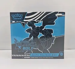 Pokemon TCG Scarlet & Violet Black Bolt Elite Trainer Box ETB Factory Sealed - Image 1