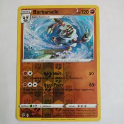Reverse Holo Barbaracle 104/192 Rare Rebel Clash Pokemon - Same Day Shipping! - Image 1