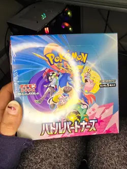 US Seller Sealed Japanese Battle Partners Booster Box Pokemon SV9 - Image 2