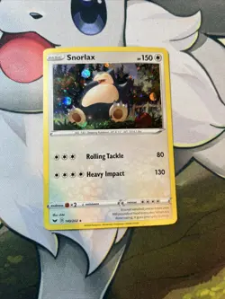 Pokemon - Snorlax - 140/202 - Cosmos Holo Rare - Sword & Shield - NM/M - Image 1