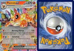 Flareon ex 014/131 Double Rare Prismatic Evolutions Pokemon Reverse Holo NM - Image 3