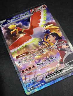 Ethan's Ho-Oh ex 230/182 Pokemon Destined Rivals - NM - Pack fresh - Image 4