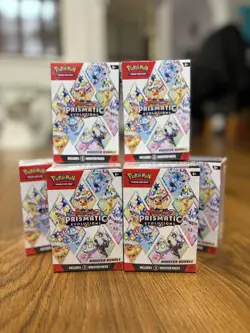 Pokemon TCG Prismatic Evolutions Booster Bundle (6 Packs) - NEW & SEALED ✅ - Image 2