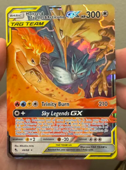 Moltres Zapdos and Articuno GX 44/68 Pokemon Hidden Fates *READ DESCRIPTION* - Image 1
