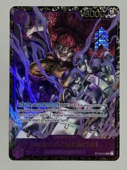 Eustass "Captain" Kid - ST10-013 Top 64 Regional Prize - One Piece Card Promo - Image 2