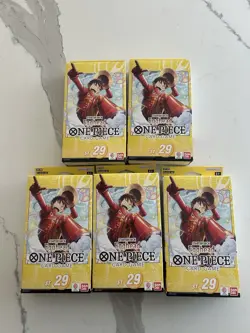 One Piece TCG Starter Deck ST29 Egghead Sealed x5 - Image 1