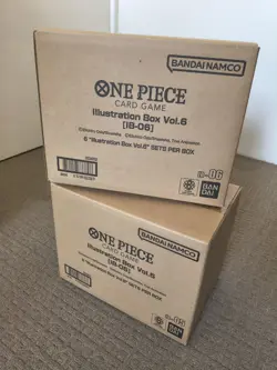 2x Factory Sealed Cases, One Piece Illustration Box Vol.5/Vol.6 (IB-05/IB-06) - Image 1