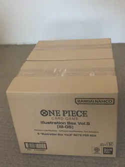 2x Factory Sealed Cases, One Piece Illustration Box Vol.5/Vol.6 (IB-05/IB-06) - Image 3