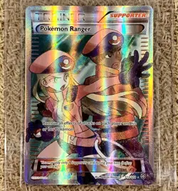 Pokemon Ranger Full Art Trainer - 113/114 - XY Steam Siege - NM/M Pokemon Card - Image 1