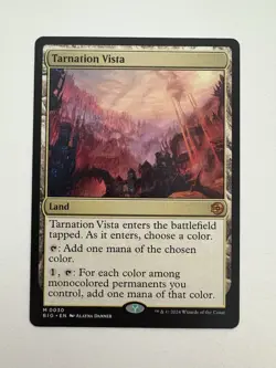 Tarnation Vista MTG Magic the Gathering Card NM Near Mint BIG - Image 1