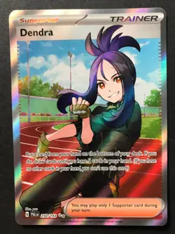 Dendra 250/193 Paldea Evolved FULL ART Trainer ULTRA RARE Pokemon Card Near Mint - Image 1
