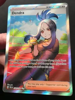 Dendra 250/193 Paldea Evolved FULL ART Trainer ULTRA RARE Pokemon Card Near Mint - Image 3