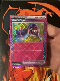 Pokemon TCG Hero's Cape Ace Forces 152/162 Trading Card Game - Image 1