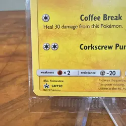 Pokemon TCG Detective Pikachu SM190 Promo Card Sealed/ NEW - Image 5